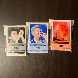 KPOP BTS RM PHOTO MESSAGE CARD 56PCS